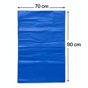 اكياس قمامة ازرق 70*90