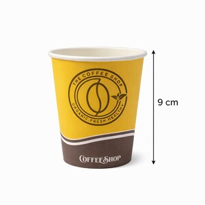 اكواب كرتون 9 أونز (شاي و نسكافية)