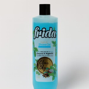 Farida Shower Gel, 1200 ml, Clean Sky