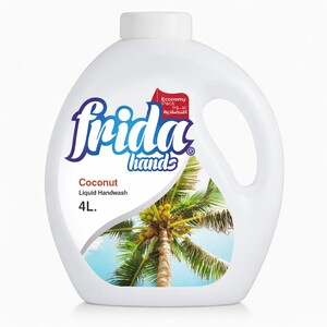 Farida Hand Wash, 4 L, Coconut Scent