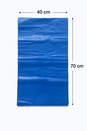 اكياس قمامة ازرق بيور 40*70