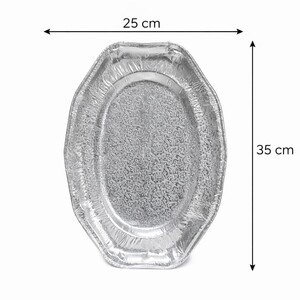 5 طبق سرفيس فويل صغير