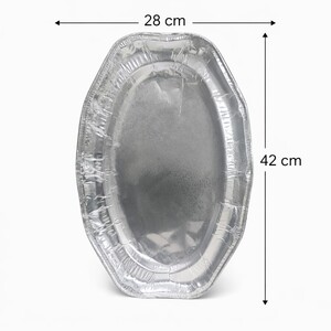 4 طبق سرفيس فويل وسط