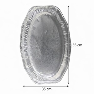 3 طبق سرفيس فويل كبير