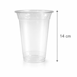 اكواب عصير بلاسيتك سمارت مقاس 16 اونز